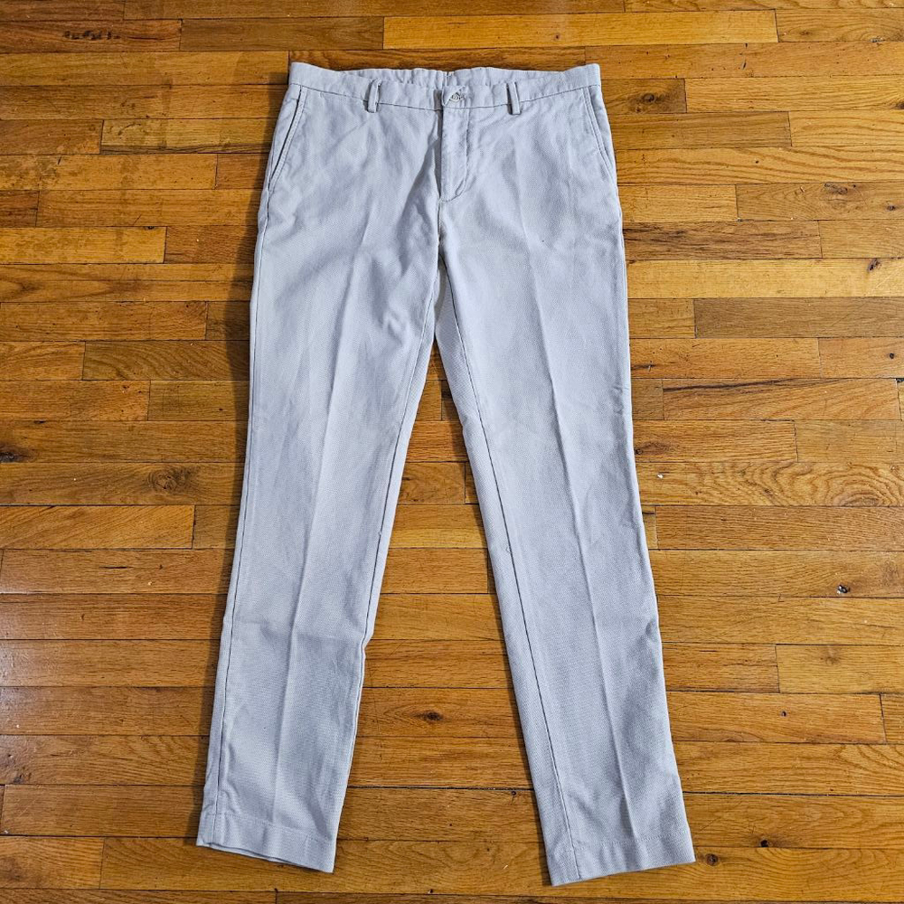 Gutteridge Beige Chinos Slim Fit Pants Size 36x32